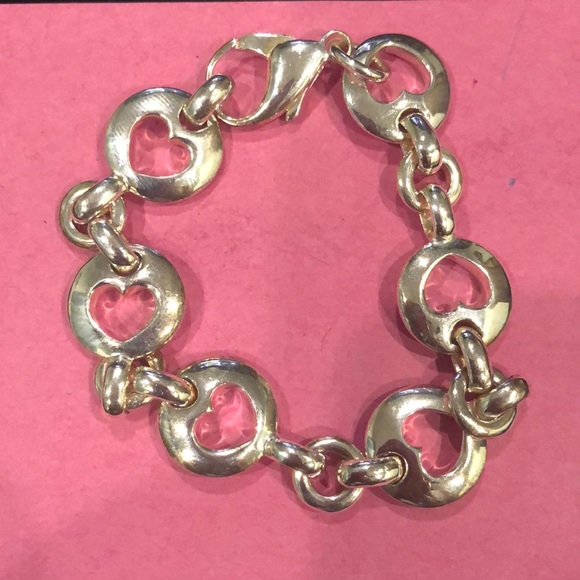 Sterling silver heart bracelet - Picture 4 of 6